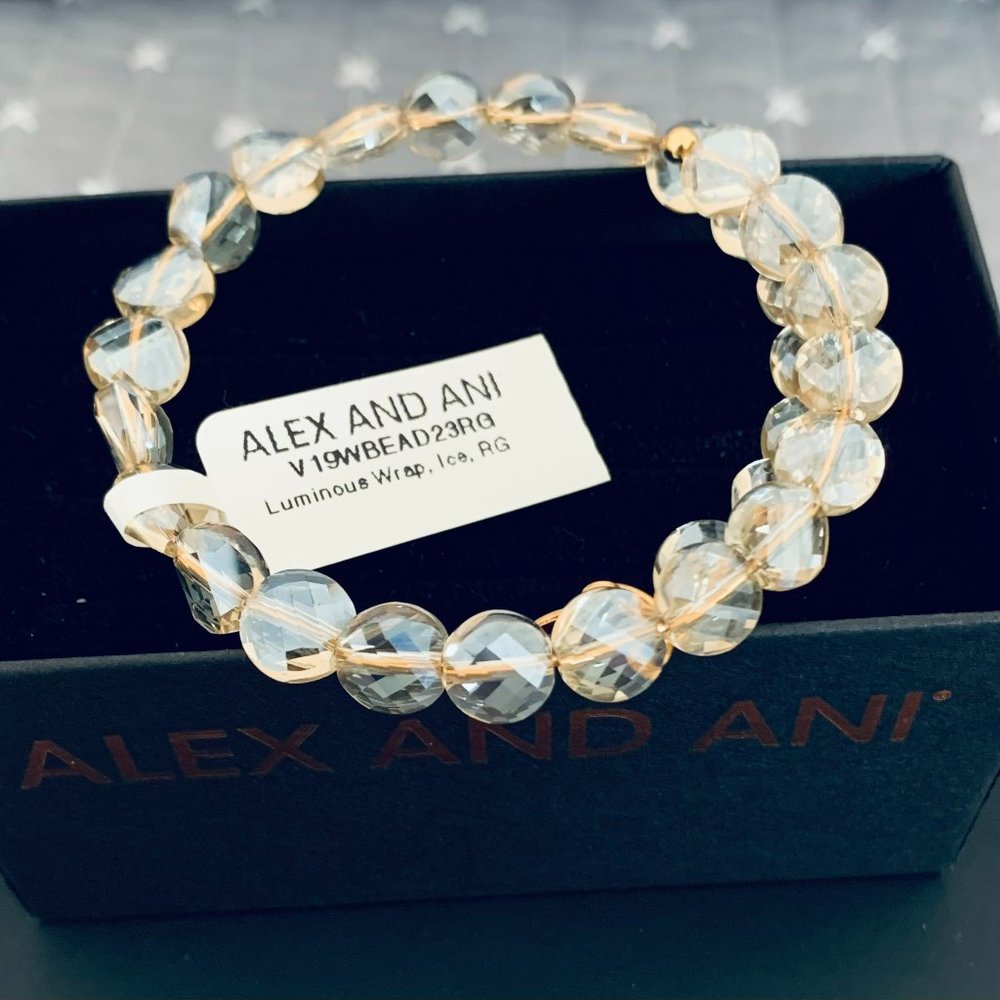 ✨ Alex and Ani Luminous Ice Wrap NWT - Picture 7 of 7